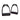 Status E2 - Poly Stock Stirrup - Black