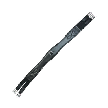 Leather Elastic Two Buckle Girth