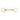Showcraft - Gold Link Ring Snaffle Bit