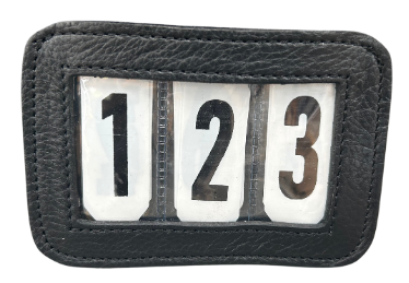 Cavalier Bridle Number Holder   3 Digit Large