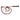 McAlister - 4 Plait Redhide Yard Whip - Redhide - 4'
