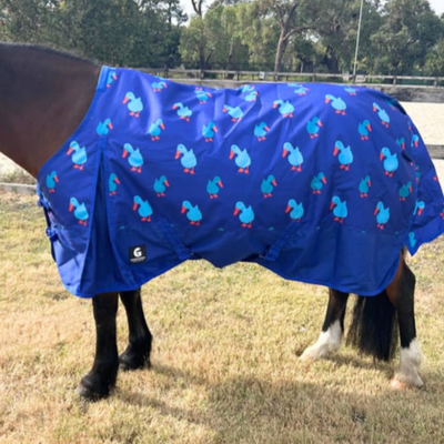 Daisy Duck Winter Synthetic Rug