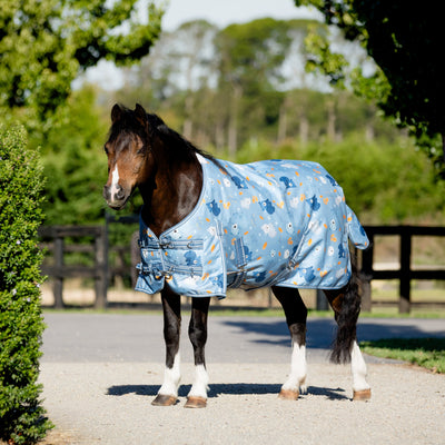 Blue Bears Pony Medium Rug