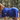 Eureka - Unlined Blue Canvas Rug