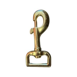 Eureka - Solid Brass Square Eye Snap - 1"