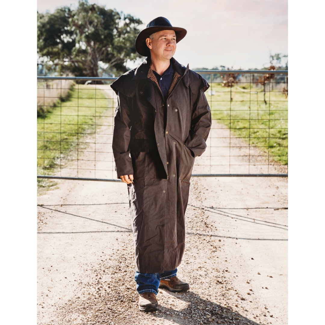 Nullarbor Full Length Oilskin Coat Goodwoods Saddlery