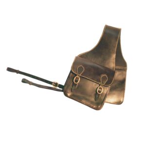 Showcraft - Double Leather Saddle Bag