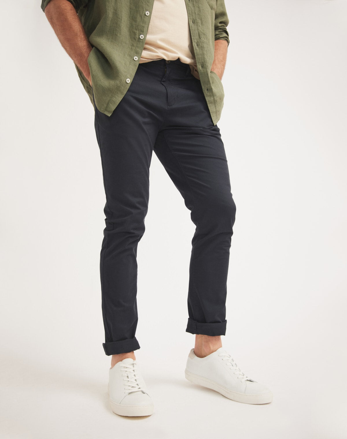 RB Sellars Balranald Chino - 30" Inleg Navy