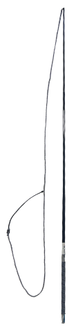 Eureka - Telescopic Lunge Whip - Black, 180cm