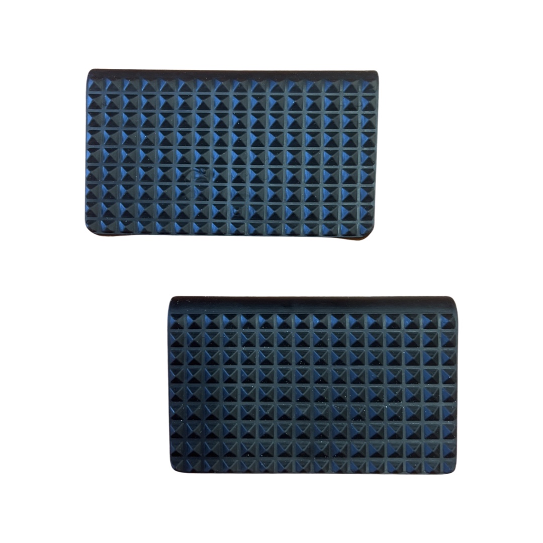 Status E2 - Poly Stock Stirrup Treads - Black