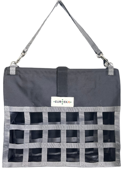 Eureka - Slow Feeder - Lattice Hay Bag - Black/Grey