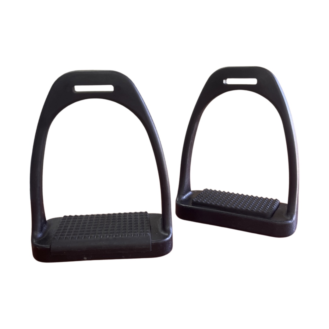Status E2 - Poly Stock Stirrup - Black