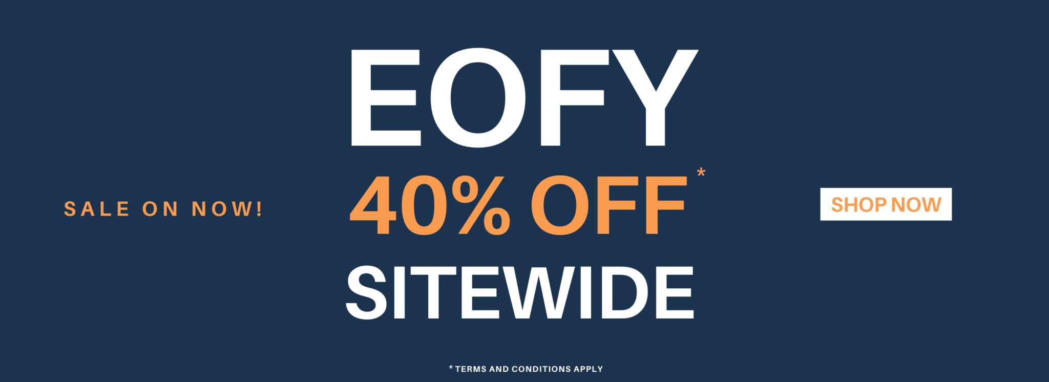 EOFY Storewide Sale